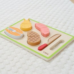 VIGA Zestaw do Krojenia Mięsa - Realistyczna Zabawa w Kuchnię