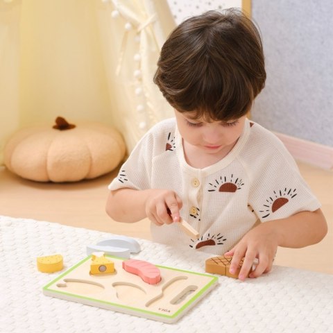 VIGA Zestaw do Krojenia Mięsa - Realistyczna Zabawa w Kuchnię