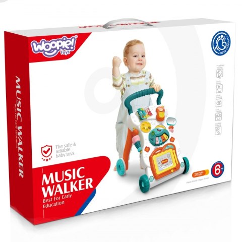 WOOPIE BABY Grający Chodzik z Znikopisem WOOPIE BABY Grający Chodzik z Znikopisem
