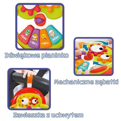 WOOPIE BABY Interaktywna Zabawka Sowa Pianinko z Szeleszczącym Ogonem WOOPIE BABY Interaktywna Zabawka Sowa Pianinko z Szeleszczącym Ogonem