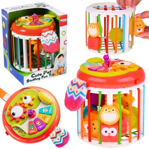 WOOPIE BABY Walec Kostka Sensoryczna Interaktywny Bębenek WOOPIE BABY Walec Kostka Sensoryczna Interaktywny Bębenek