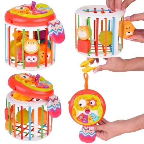 WOOPIE BABY Walec Kostka Sensoryczna Interaktywny Bębenek WOOPIE BABY Walec Kostka Sensoryczna Interaktywny Bębenek