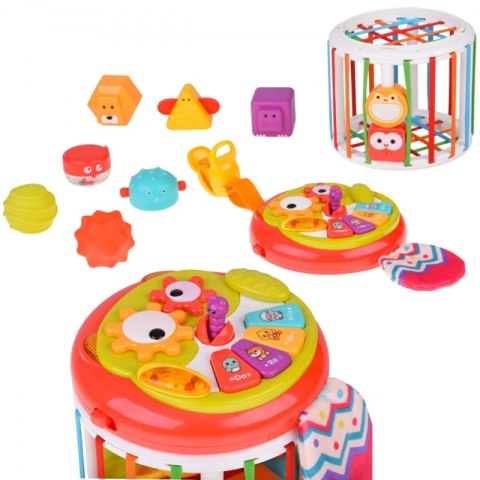 WOOPIE BABY Walec Kostka Sensoryczna Interaktywny Bębenek WOOPIE BABY Walec Kostka Sensoryczna Interaktywny Bębenek