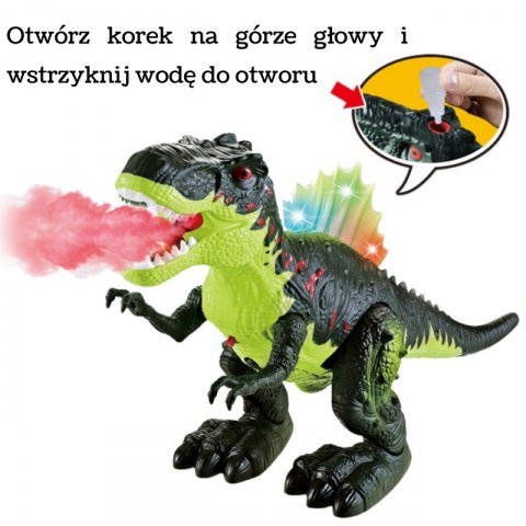 WOOPIE Chodzący Dinozaur Tyrannosaurus Rex Efekty Świetlne i Dźwiękowe WOOPIE Chodzący Dinozaur Tyrannosaurus Rex Efekty Świetlne i Dźwiękowe