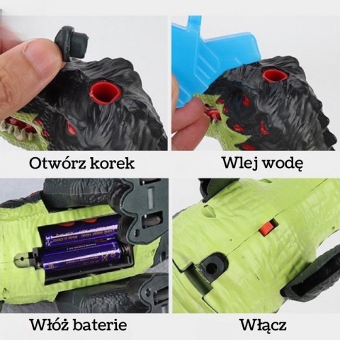 WOOPIE Chodzący Dinozaur Tyrannosaurus Rex Efekty Świetlne i Dźwiękowe WOOPIE Chodzący Dinozaur Tyrannosaurus Rex Efekty Świetlne i Dźwiękowe