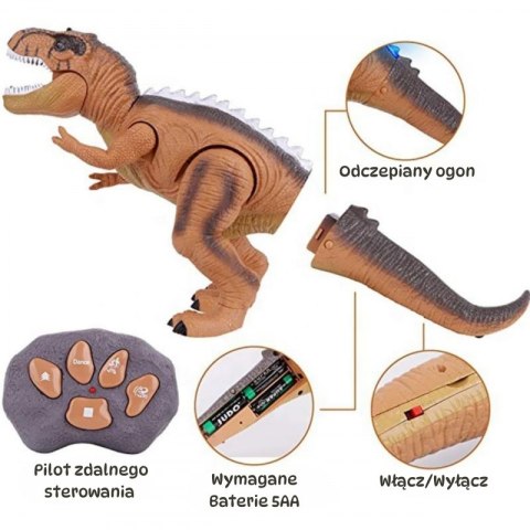 WOOPIE Dinozaur Zdalnie Sterowany RC Tyrannosaurus Rex WOOPIE Dinozaur Zdalnie Sterowany RC Tyrannosaurus Rex