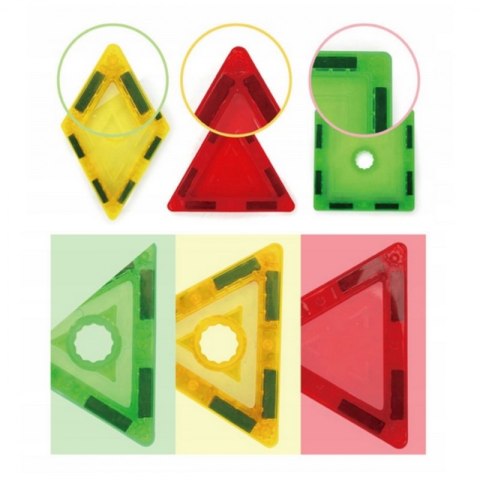 WOOPIE Klocki Magnetyczne 3D Edukacyjne Panele Dla Dzieci WOOPIE Klocki Magnetyczne 3D Edukacyjne Panele Dla Dzieci