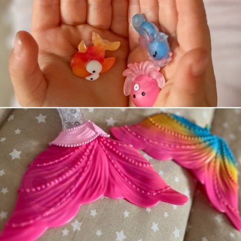 WOOPIE Lalka Syrenka Gina Magiczna Tęczowa z Akcesoriami WOOPIE Lalka Syrenka Gina Magiczna Tęczowa z Akcesoriami