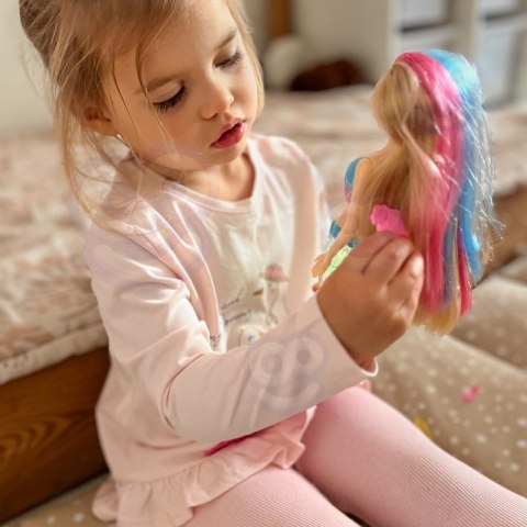 WOOPIE Lalka Syrenka Gina Magiczna Tęczowa z Akcesoriami WOOPIE Lalka Syrenka Gina Magiczna Tęczowa z Akcesoriami