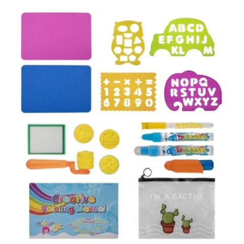 WOOPIE Mata Wodna do Malowania 2w1 XXL Dwustronna Zwierzęta WOOPIE Mata Wodna do Malowania 2w1 XXL Dwustronna Zwierzęta