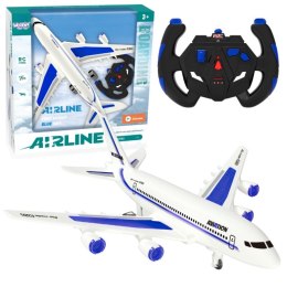 WOOPIE Niebieski Zdalnie Sterowany Samolot Pasażerski Airline