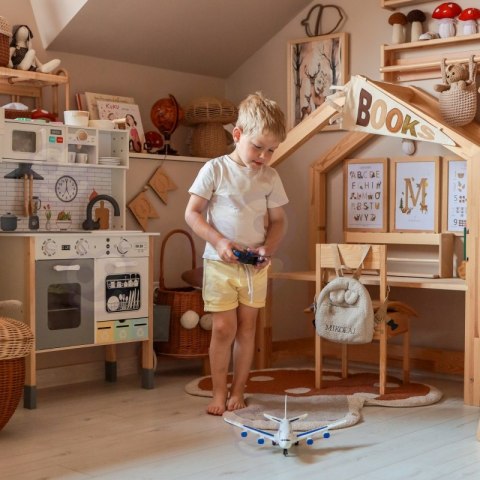 WOOPIE Niebieski Zdalnie Sterowany Samolot Pasażerski Airline WOOPIE Niebieski Zdalnie Sterowany Samolot Pasażerski Airline