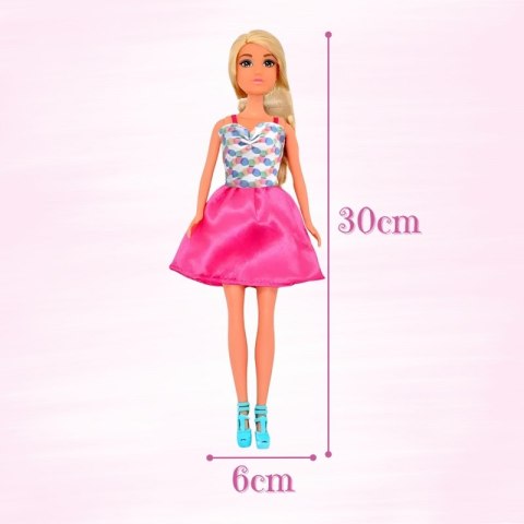 WOOPIE ROYAL Lalka Lily Bobas Krzesełko do Karmienia Zestaw Akcesoria