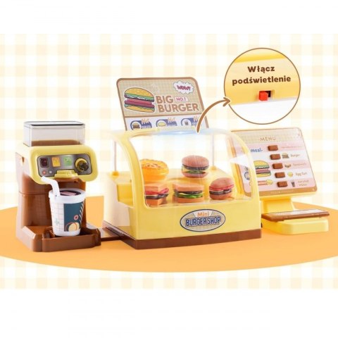 WOOPIE Sklep Restauracja Fast Food Mini Burger Shop "BIG BURGER" WOOPIE Sklep Restauracja Fast Food Mini Burger Shop "BIG BURGER"