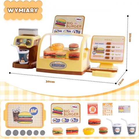 WOOPIE Sklep Restauracja Fast Food Mini Burger Shop "BIG BURGER" WOOPIE Sklep Restauracja Fast Food Mini Burger Shop "BIG BURGER"