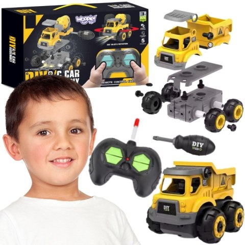 WOOPIE Zdalnie Sterowany Samochodzik Budowlany DIY WOOPIE Zdalnie Sterowany Samochodzik Budowlany DIY
