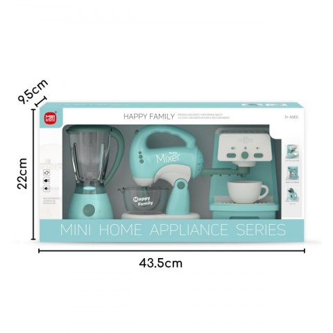 WOOPIE Zestaw AGD 3w1 Ekspres Mikser Blender Efekty Dźwiękowe Świetlne WOOPIE Zestaw AGD 3w1 Ekspres Mikser Blender Efekty Dźwiękowe Świetlne