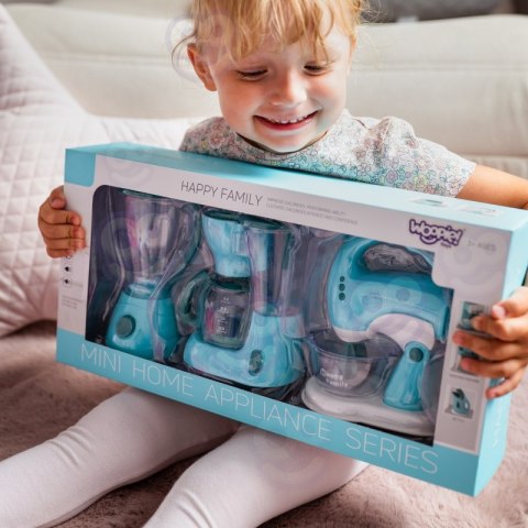 WOOPIE Zestaw AGD dla Dzieci 3w1 Mikser Blender Robot Kuchenny WOOPIE Zestaw AGD dla Dzieci 3w1 Mikser Blender Robot Kuchenny