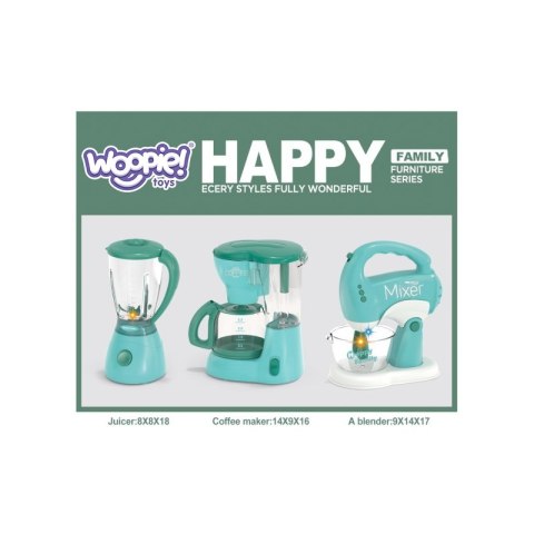 WOOPIE Zestaw AGD dla Dzieci 3w1 Mikser Blender Robot Kuchenny WOOPIE Zestaw AGD dla Dzieci 3w1 Mikser Blender Robot Kuchenny