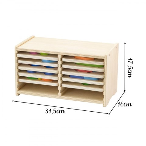 Viga Toys Puzzle drewniane 12 plansz