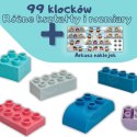 WOOPIE Klocki Soft Blocks Zestaw 99 Elementów w Pudełku