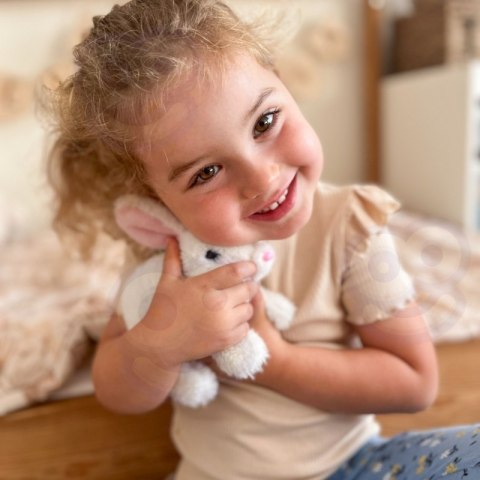 WOOPIE Króliczek Ineraktywny Pluszak z Marchewką Biały