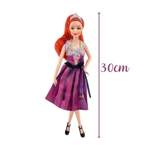 WOOPIE ROYAL Lalka Emi Style Fashion 32 cm - Stylowa Księżniczka w Różowej Sukni + Akcesoria