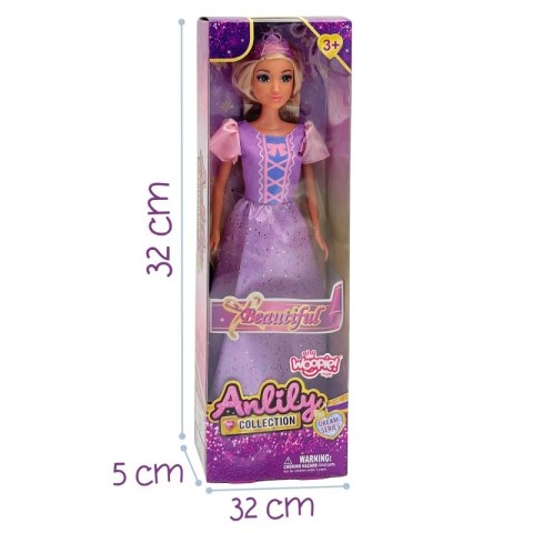 WOOPIE ROYAL Lalka Modowa LILY Piękna Księżniczka z Koroną