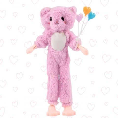 WOOPIE ROYAL Lalka w Przebraniu Różowego Misia Park Rozrywki