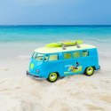 WOOPIE Samochód Bus Surfing Klasyczny Niebieski Ze Światłem I Dźwiękiem Model