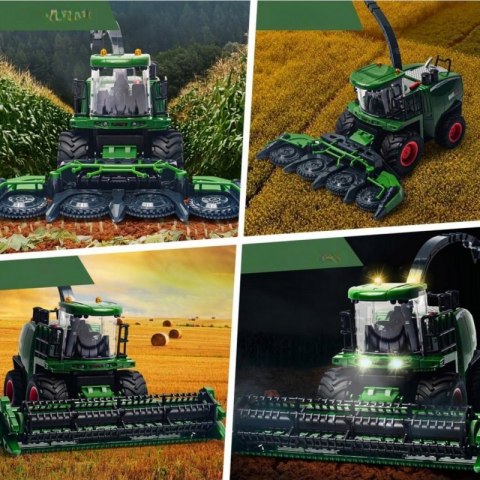 WOOPIE Zdalnie Sterowany Kombajn Rolniczy 1:24 z Efektami Dźwięku, Światła i Dymu