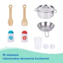 TOOKY TOY Kuchnia Drewniana Nowoczesna Akcesoria