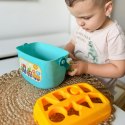 WOOPIE BABY Sorter 2w1 Skrzynka Walizka + Nauka Alfabetu i Kształtów
