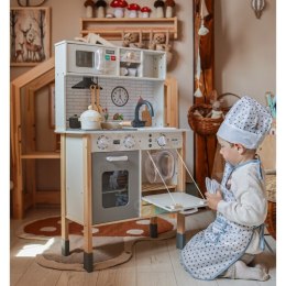 WOOPIE GREEN Drewniana Interaktywna Kuchnia 9w1 z Pralką i Tablicą