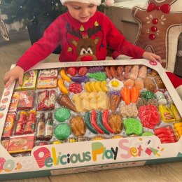 WOOPIE Zestaw do Kuchni Sklepu Warzywa Owoce 120el.