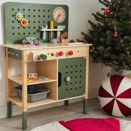 WOOPIE GREEN Drewniany Warsztat STEM Zestaw z Narzędziami