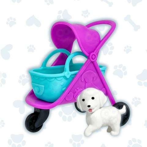 WOOPIE ROYAL Laleczka z Wózkiem i Pieskiem