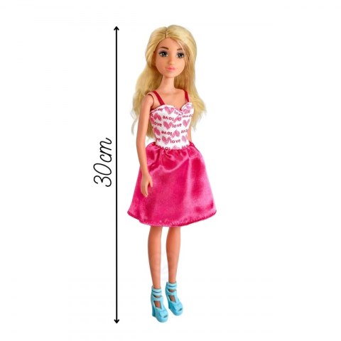 WOOPIE ROYAL Lalka Lily Bobas Krzesełko do Karmienia Zestaw Akcesoria