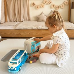 WOOPIE Kamper XL dla Lalek Zestaw Kempingowy z Przyczepką