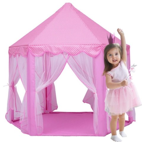 WOOPIE Namiot Zamek Księżniczki XXL Domek do Domu i Ogrodu