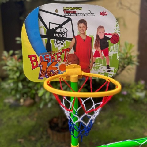 WOOPIE Zestaw 2w1 Koszykówka Bramka do Piłki Nożnej+ Piłki