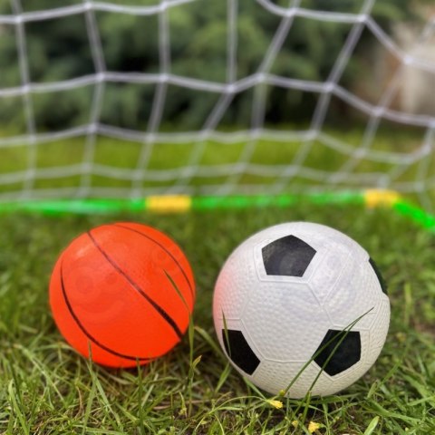 WOOPIE Zestaw 2w1 Koszykówka Bramka do Piłki Nożnej+ Piłki