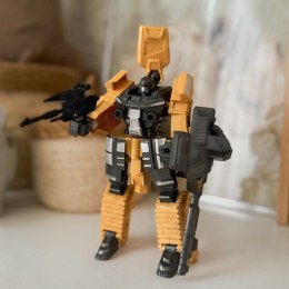 WOOPIE Zestaw 3w1 Robot Transformujący Czołg i Wyrzutnia na Strzałki Brązowy