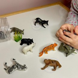 WOOPIE Zestaw Figurki Dzikie Zwierzęta 16 szt.