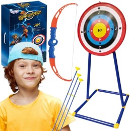WOOPIE Zestaw Małego Łucznika Łuk Strzały Tarcza 12el.