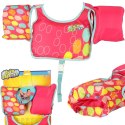 Kamizelka piankowa z rękawkami do pływania kapok dla dzieci 3-6 lat 19-30 kg BESTWAY 32174 różowa