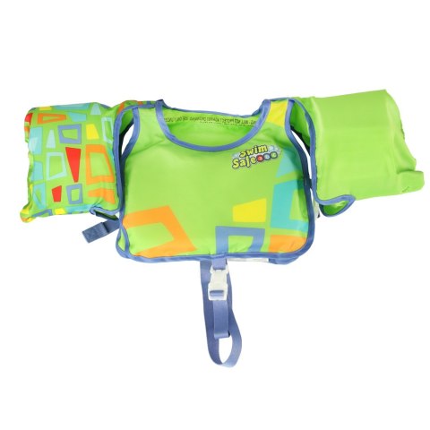 Kamizelka piankowa z rękawkami do pływania kapok dla dzieci 3-6 lat 19-30 kg BESTWAY 32174 zielona Kamizelka piankowa z rękawkami do pływania kapok dla dzieci 3-6 lat 19-30 kg BESTWAY 32174 zielona