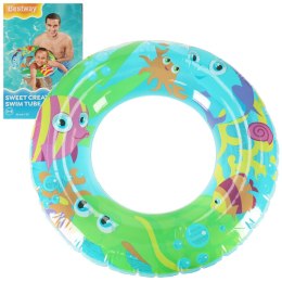 Kółko do pływania koło dmuchane BESTWAY 36013 rybki 56cm