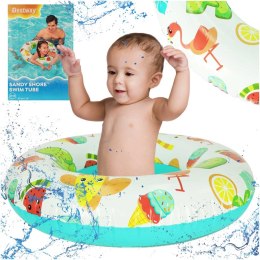 Kółko do pływania koło dmuchane BESTWAY 36014 flaming 61cm