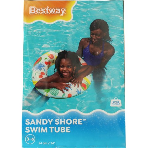 Kółko do pływania koło dmuchane BESTWAY 36014 owoce 61cm Kółko do pływania koło dmuchane BESTWAY 36014 owoce 61cm